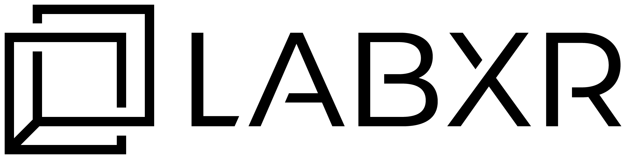 The logo for labxr was created using WordPress.