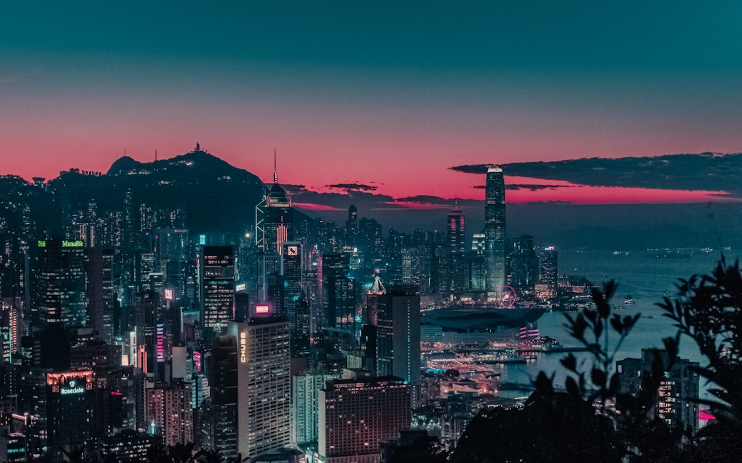 Photo Hong Kong skyline